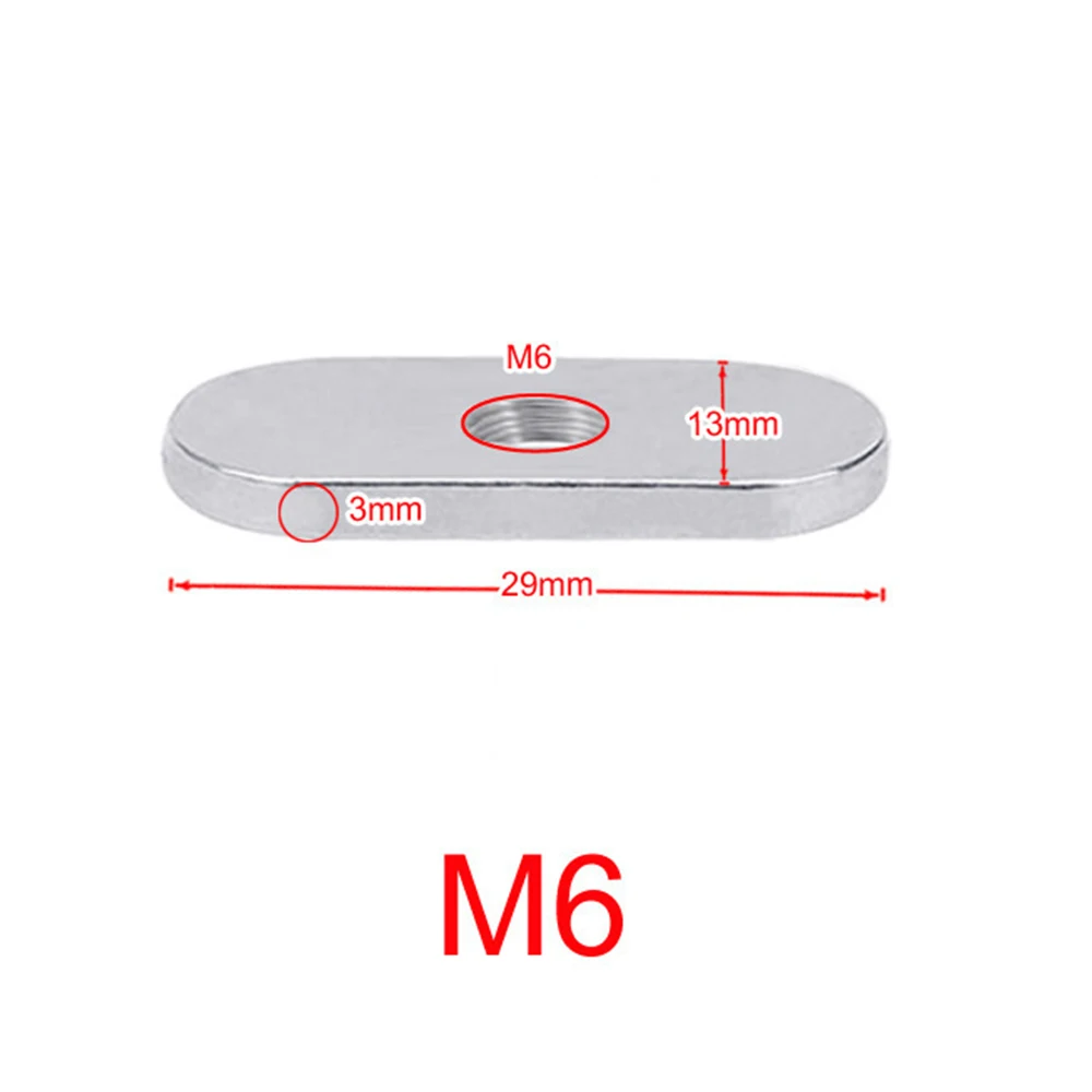 Description Picture 5 of item4Pcs Kayak Canoe M5/M6 Stainless Steel Sliding Nut Side Mount Slide Track Rail Silders Fishing Rod Pole Holder Mounting Base Nut