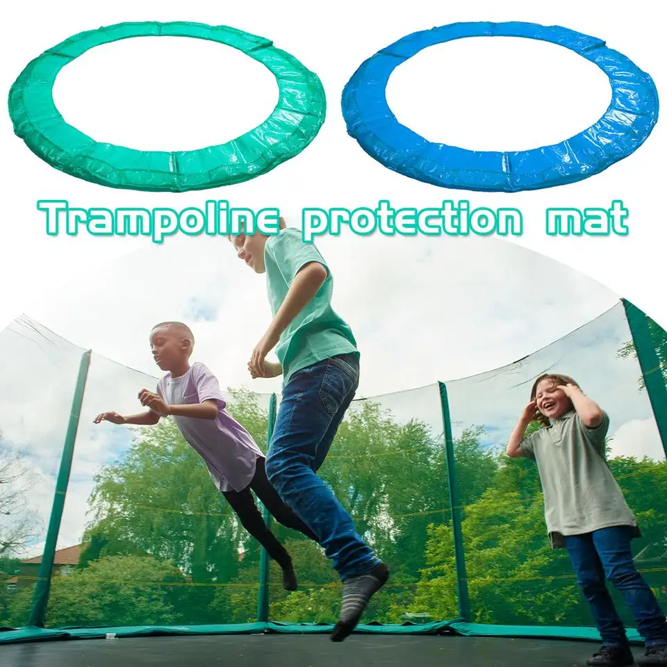 12 Ft Round 8ft/10ft Trampoline Safety Pad UV Resistant Spring