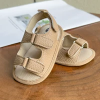Baby Boys Girls Summer Sandals Closed-Toe Infant Soft Rubber Sole Outdoor Shoes for Toddler First Walkers 3