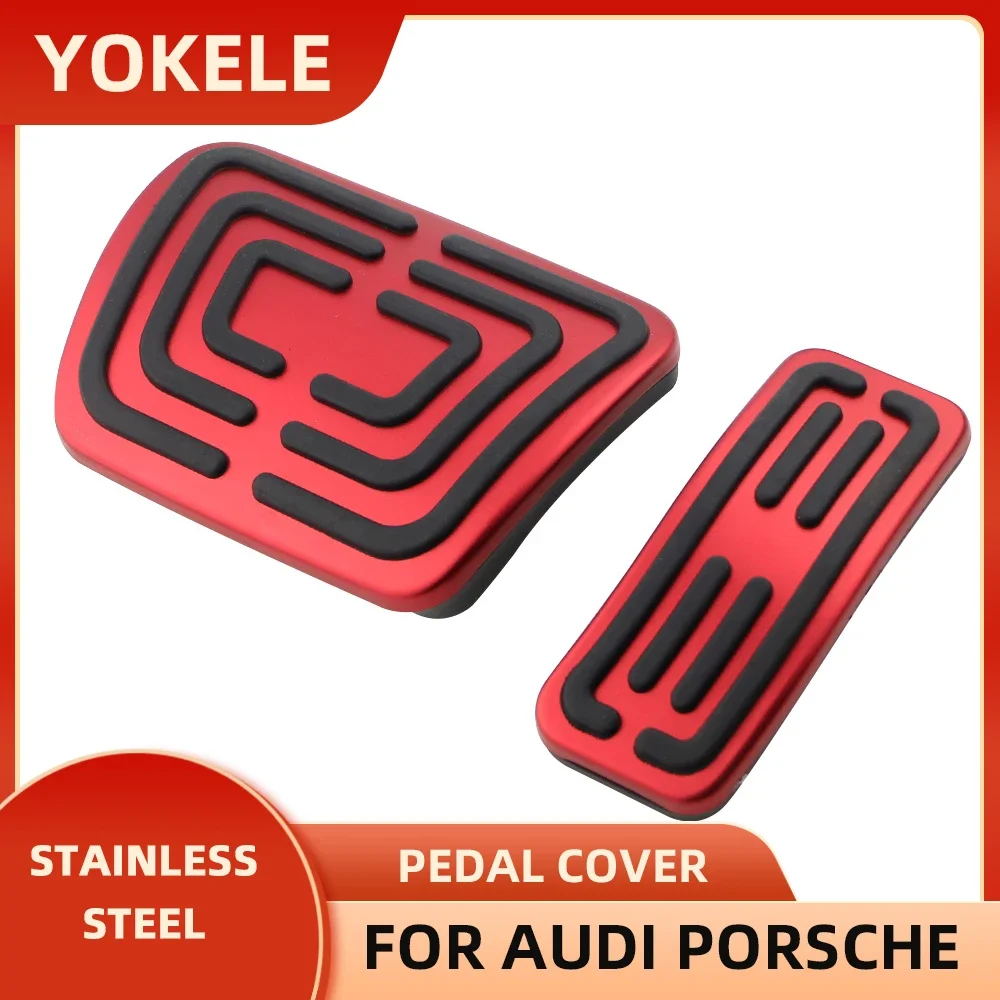 Pedali Sportivi Per Audi A1 A4 B8 B9 S4 Rs4 A5 S5 Rs5 8T Q5 Sq5 8R A6 A7 S7 A8 05-19 Per Porsche Macan S 13-18 Cayenne 18-20 At Pad