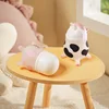 2 PCS Baby Milk Bottle 150/240ml Silicone Anti Suffocation Switchable Pacifier Design Cute Cow Shape Baby Learning Drinking Cup 1