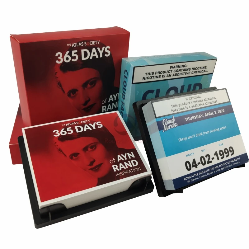 2021 cheap professional custom short run colorful daily desk wholesale 365  days tear off calendar| | - AliExpress