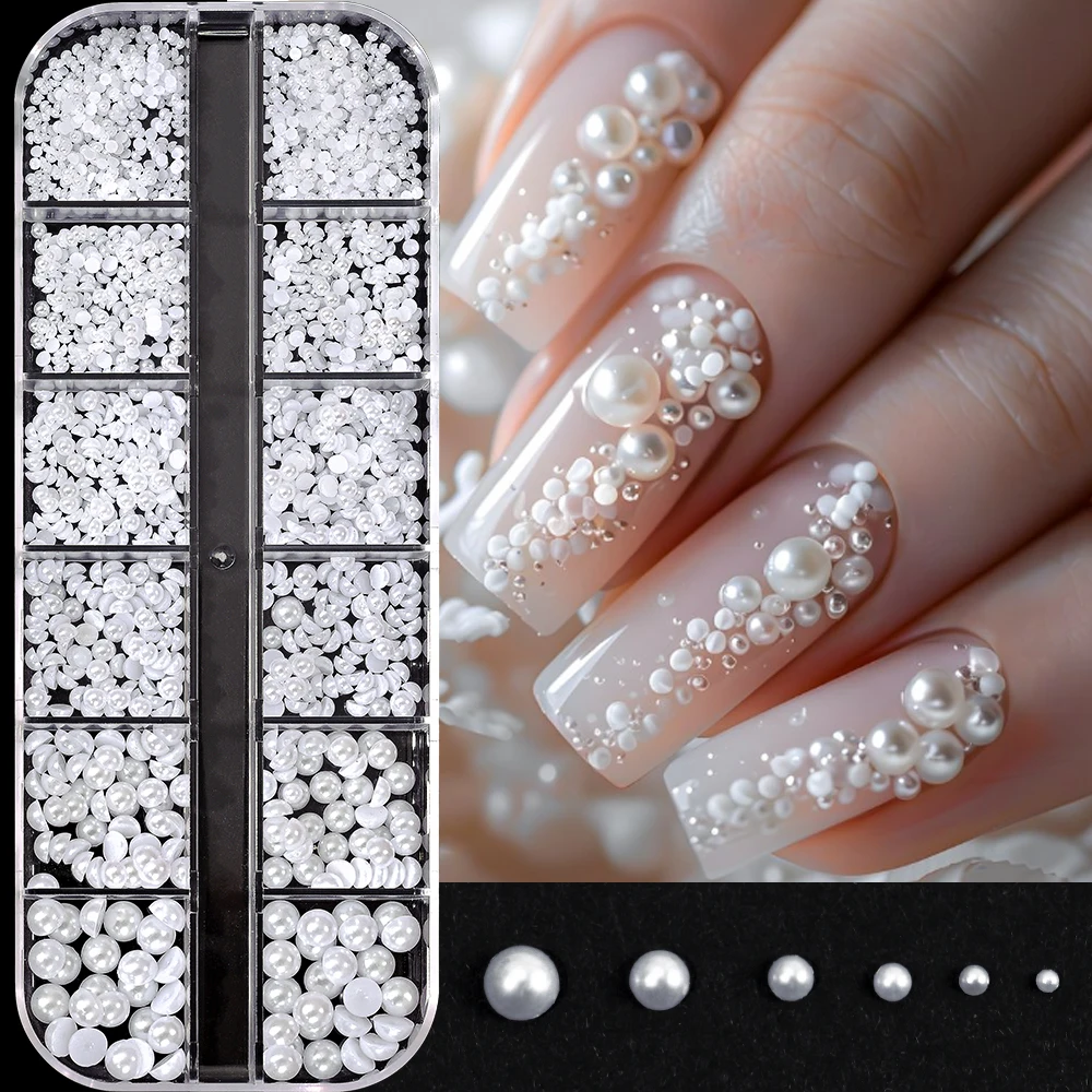 Sparkling Crystal Nail Art Rhinestones Kit with Tools