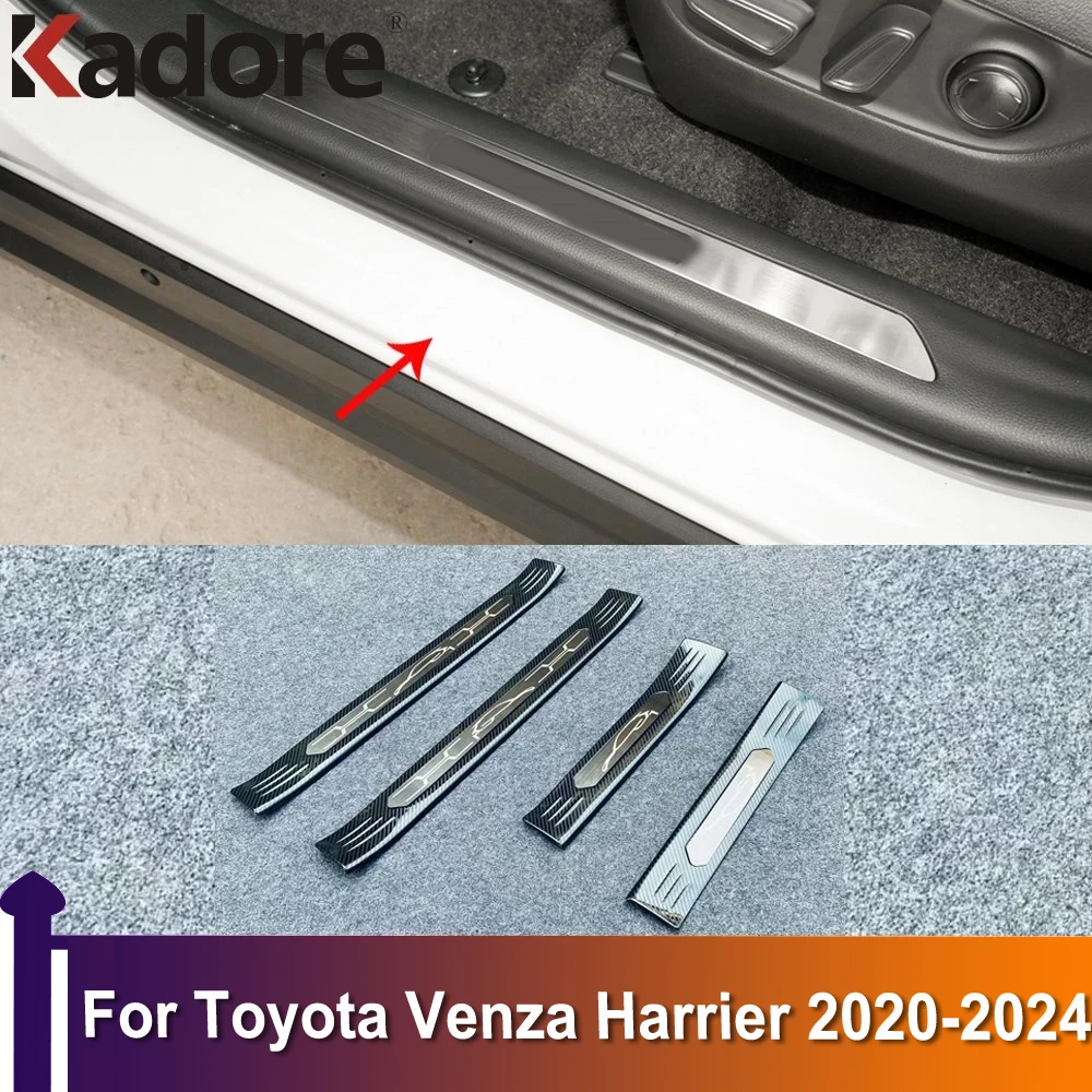 

Накладки на пороги для Toyota Venza Harrier 2020-2023 2024