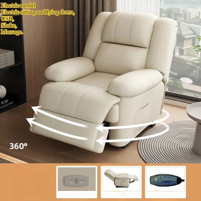 ספה מרגיעה חשמלית לעיסוי ספה יחידה לעיסוי מיטת ספה נוחה מודרנית מובלס דה סאלה רהיטי בית