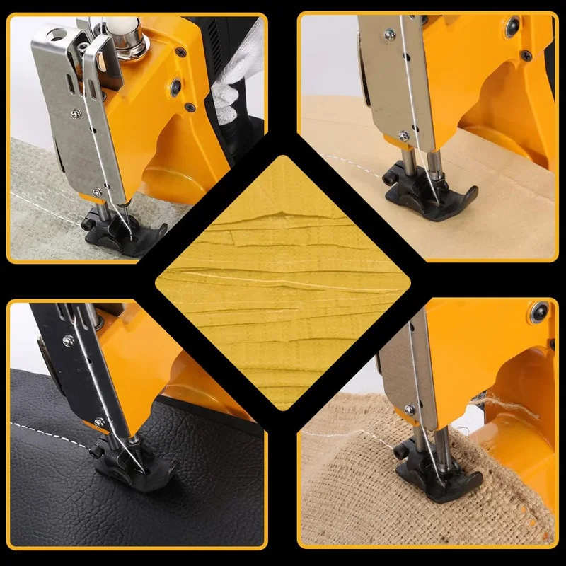 EGOD Portable Packaging Machine Electric Sewing Machine Lithium Battery Woven Bag Rice Bag Sealing for Makita Battery