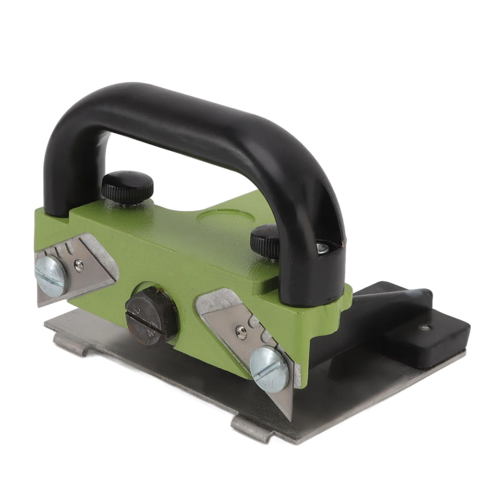 PVC Plastic Floor Skiving Construction Tool Pull Hand Flooring Trimming Tool Aluminum Alloy Floor Sewing Machine
