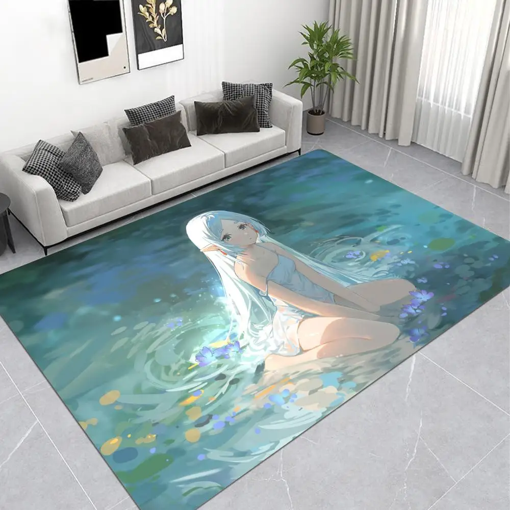 Frieren 미끄럼 방지 바닥 매트, 세탁 가능한 문짝 매트, 거실 소파 의자 공간 매트, 주방 도어매트 공간 러그