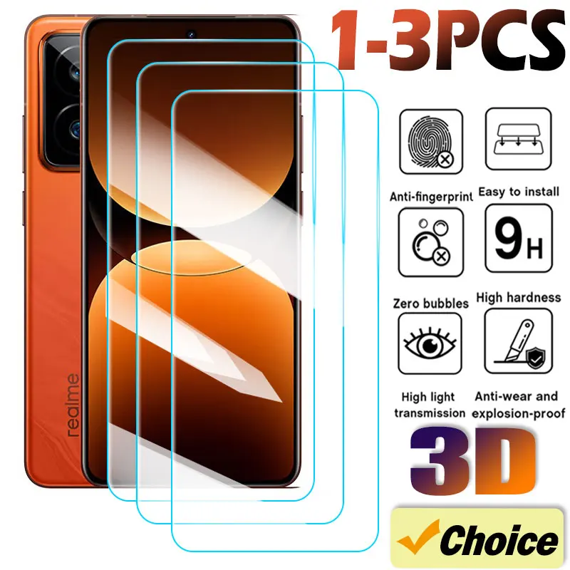Premium Tempered Glass Screen Protector - 3-Pack