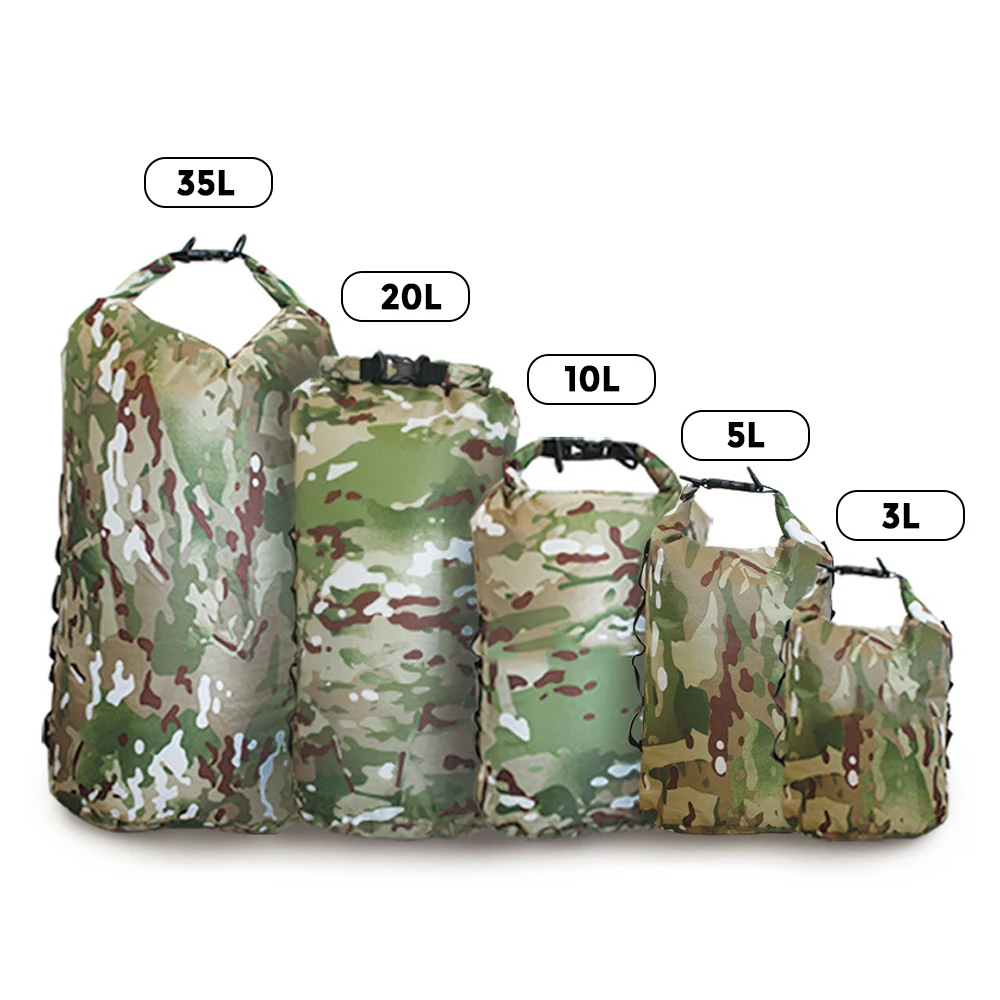 Waterproof Dry Bag with Shoulder Straps for Boating Kayaking Hiking Camping Rafting Fishing