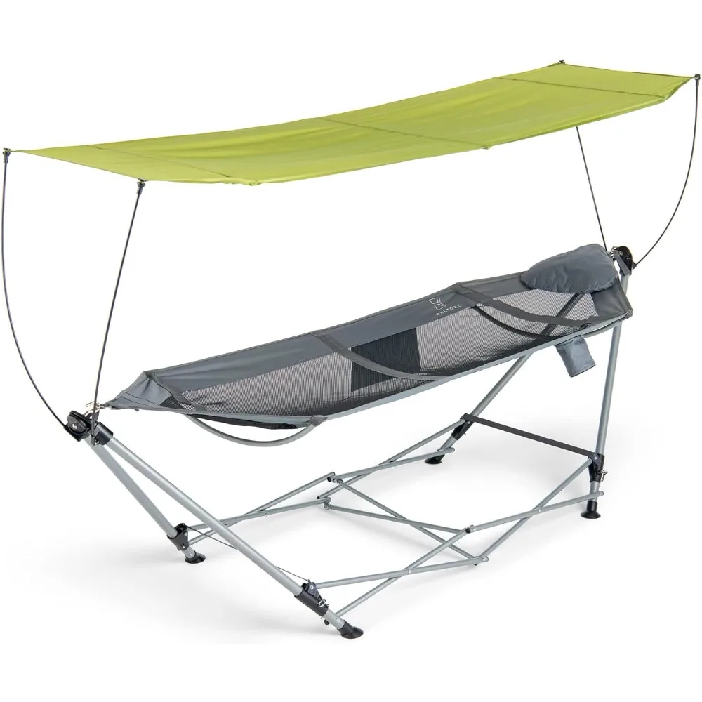 Portable-Hammock-with-Stand-Included2-Person-290-lbs-Capacity-Heavy ...