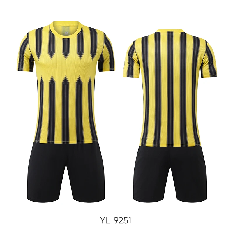 Children's Breathable Soccer Jersey and Training Tracksuit Set