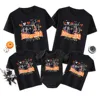 Disney Halloween Skeleton Shirts Funny Disney Balloon Mickey Minnie and Friends Family Matching Outfits Look Dad Mom Kids Tees 1