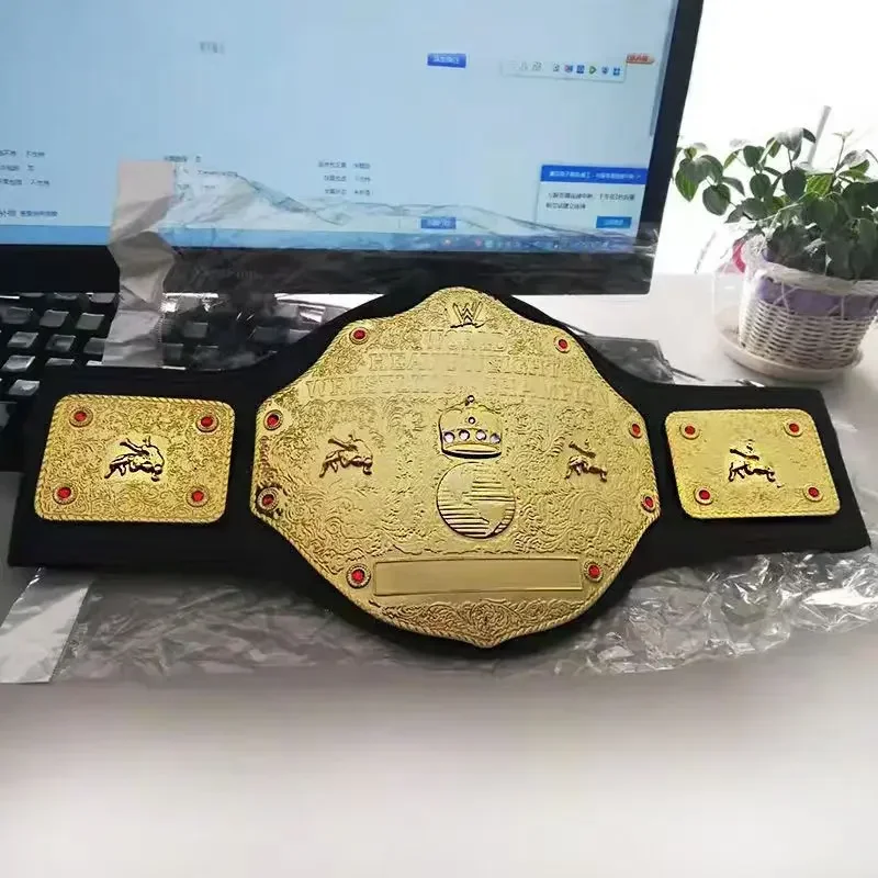 Mistrzostwa zapaśników złoty pas figurki postacie okupacyjne Wrestling gladiatorów pas zabawkowe figurki z Anime prezenty dla chłopca 95cm