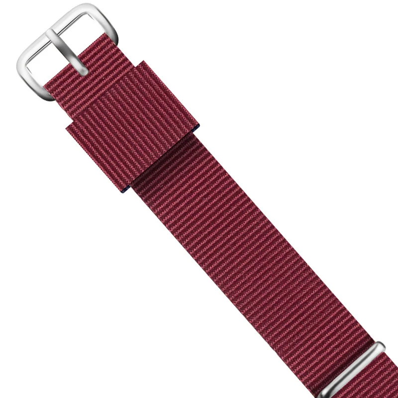 Rose Gold Nylon Strap Watchband Bracelet