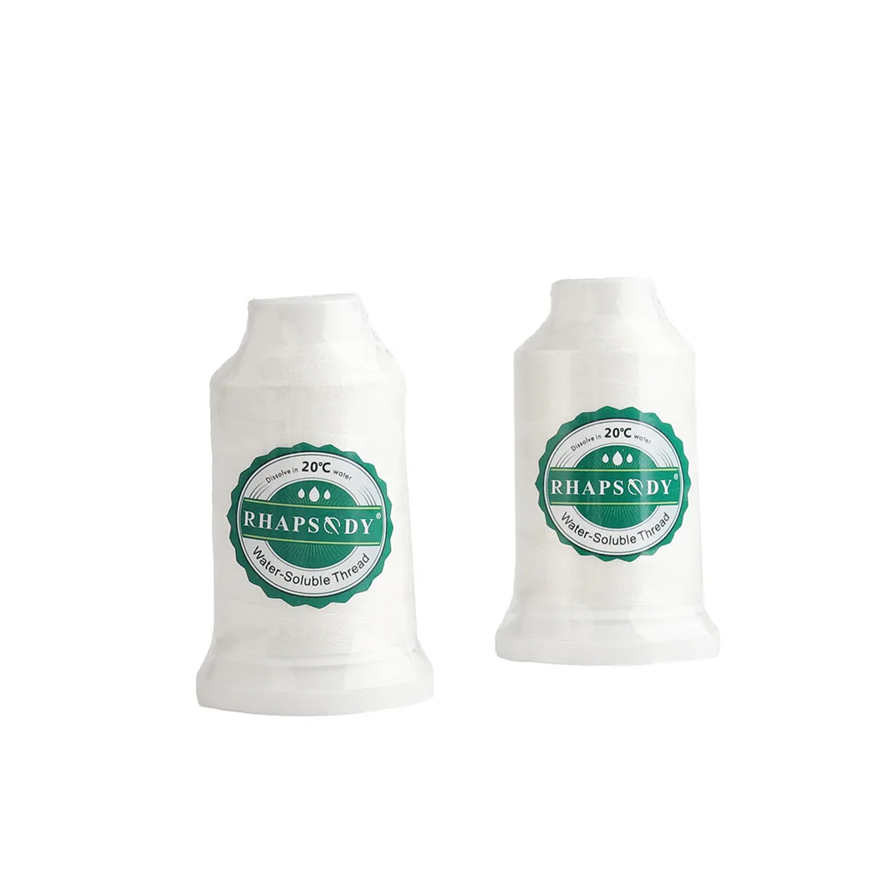 Rhapsody White Water Soluble Sewing Thread - Wash Away Quilting & Basting Thread