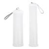 Cylinder Shape Student Supplies Pencil Case Pen Holder PP Portable Adjustable Pen Organizer Transparent 3