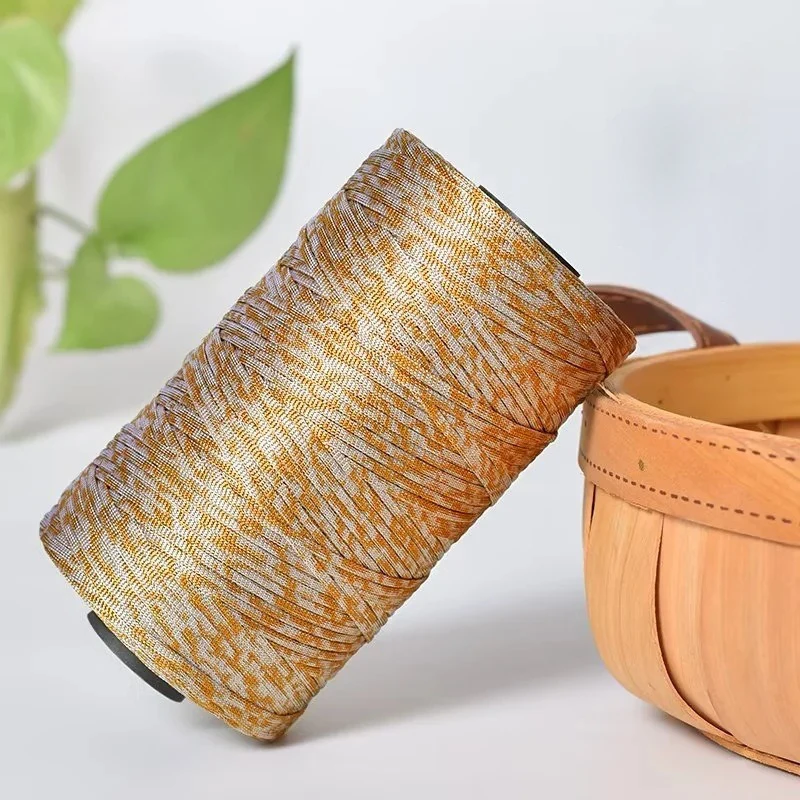 Ice Silk Thread for Summer Crochet – 250g Roll, 2.5mm Thick