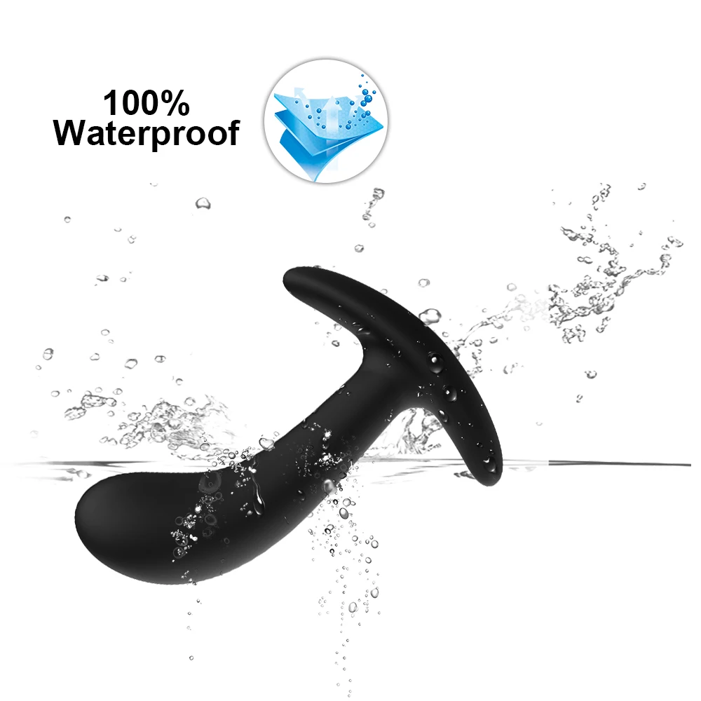 3 Size anal plug vibrator Silicone Butt Anal Plug Bullet Vibrator Prostate Massager Adult Sex Toys for Men/Women Couples Anal Trainer Buttplug