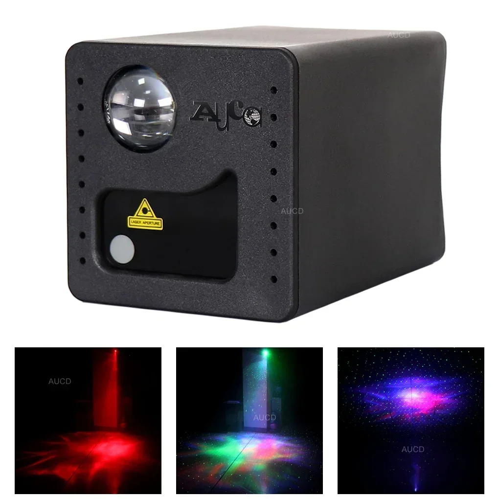 Tragbare USB drahtlose Aufladung RGB LED Aurora & grüner Laser Himmel  Sternen galaxie Projektor Lichter Home Party Dekor Nacht beleuchtung -  AliExpress