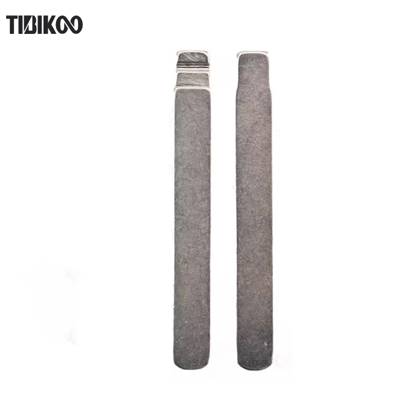 10PCS Key Blade Middle Groove NO.206 for Honda Ube Vgo Motorcycle Folding Flip Remote key Blades