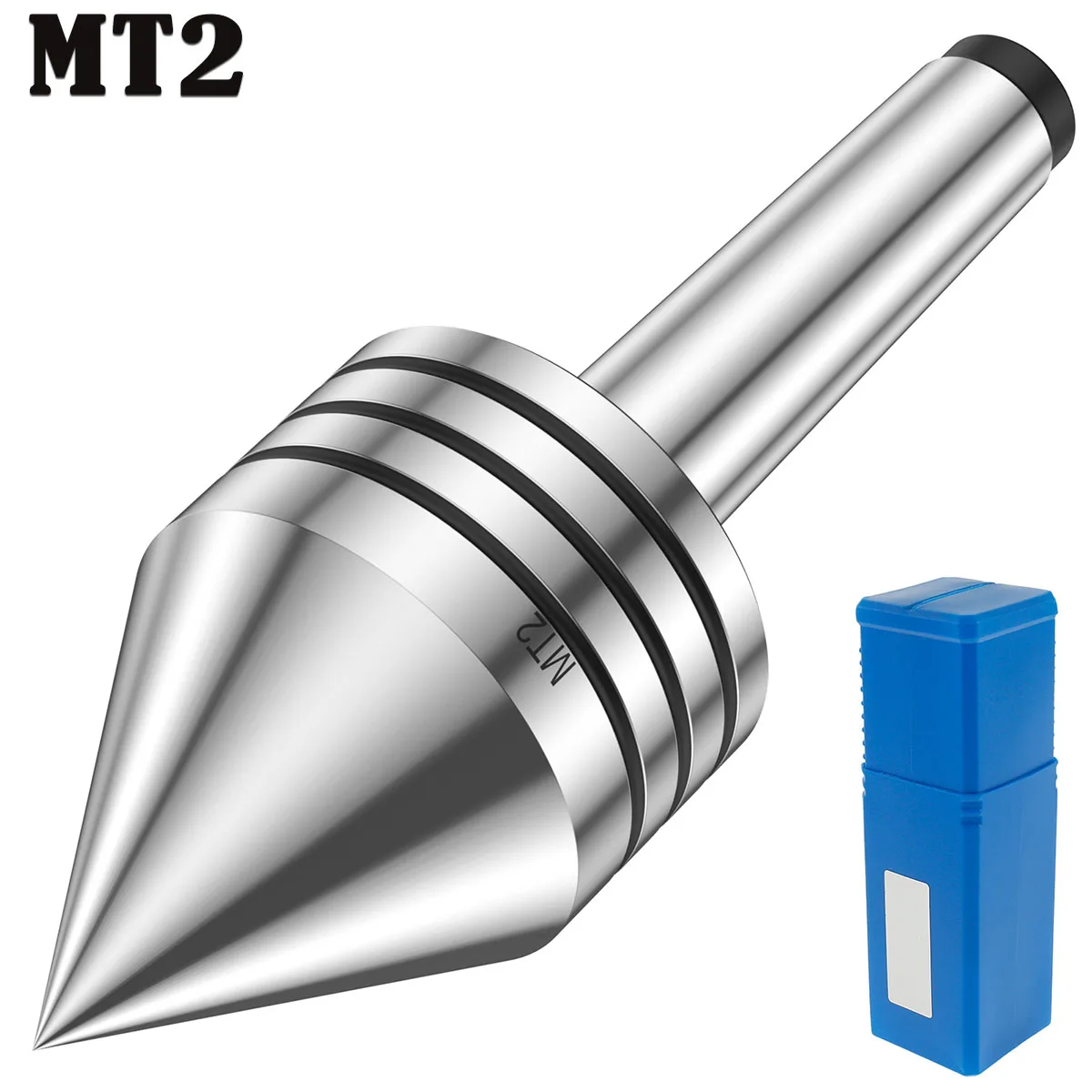 MT2 Precision Live Revolving Center Medium High Speed Bearing Lathe Tool Rotary Center Dustproof Tailstock for Lathe
