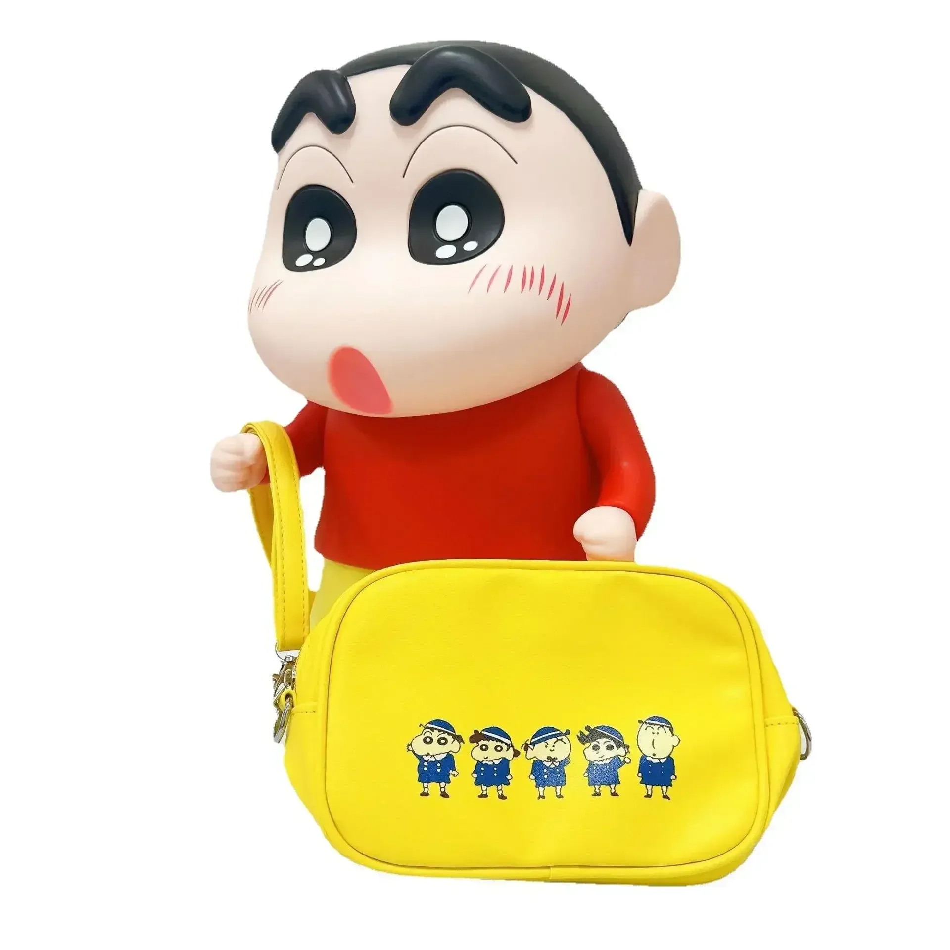 thumbnail image 1 of Figuras de Crayon Shin-Chan, figuras de anime, modelos personalizados, figuras creativas, 1:1, figuras grandes de vinilo de Superman Shin-Chan, adornos de juguete, 1 of 5