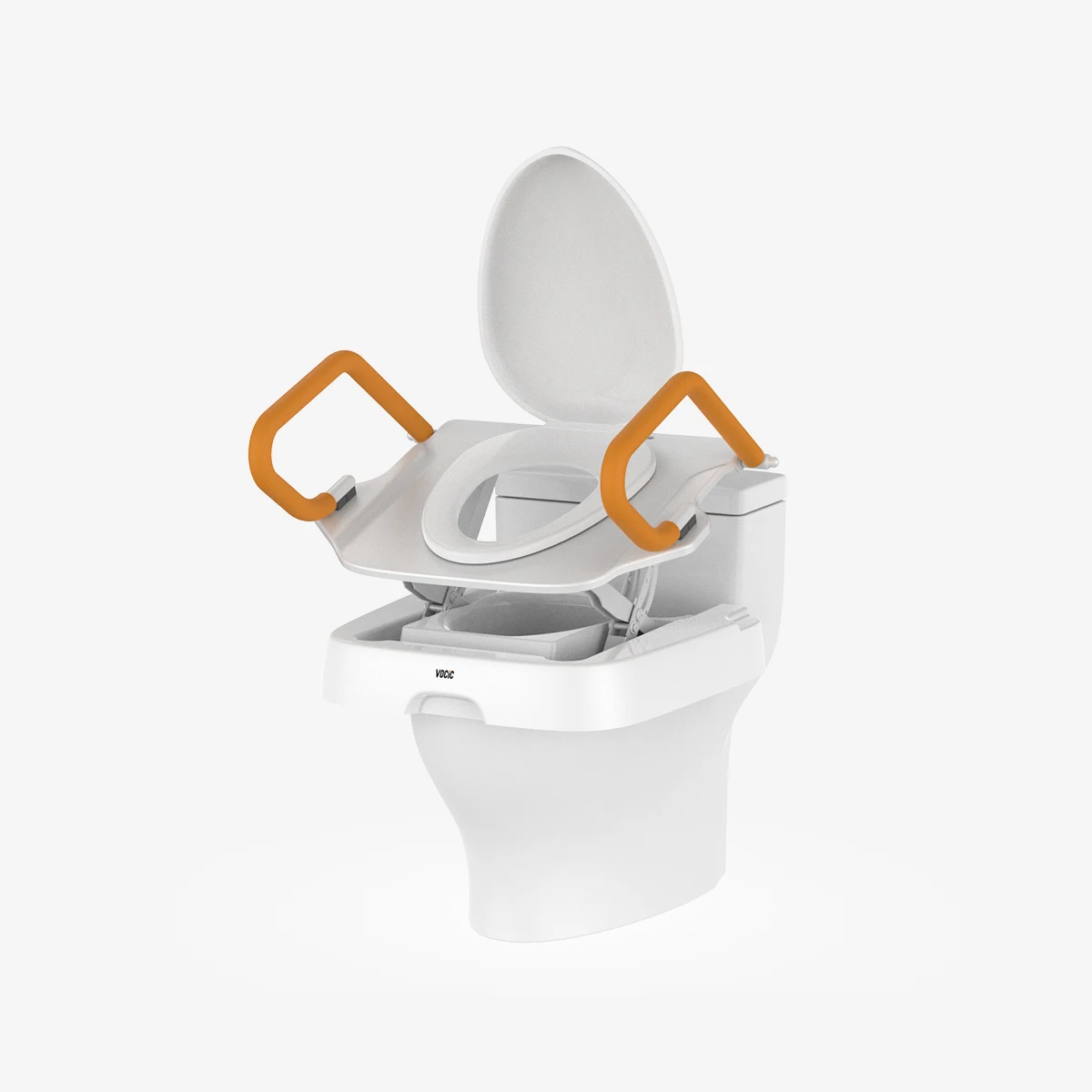 Toilet Assit Bathroom Commode Chair Electric Toilet Lift Adjustable Aid For Elderly Handicapped Disabled