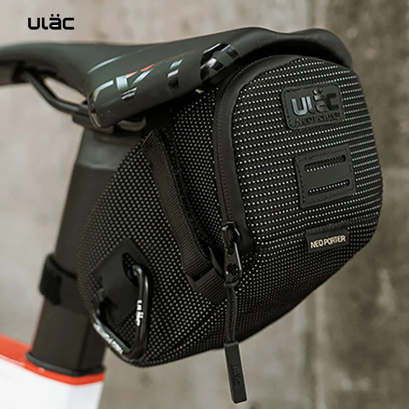 ULAC Waterproof Bicycle Saddle Bag 0.6/1/1.3L Multi-color Cycling Seat Tail Bag MTB Road Bike Repair Tools Storage Package bike bag bicycle bag bike accessory cycling tools storage box bike storage box