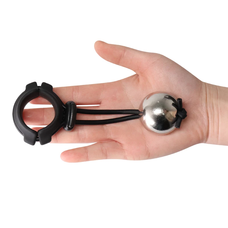 Stål Rostfri Ring Träningsverktyg Metallring Stål Kulhänge Dick Ring Viktbärande_voghion.com