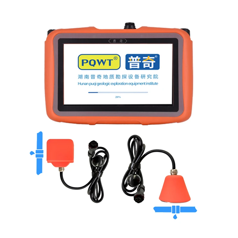 

PQWT-L50 Indoor Underground Water Leak Detector Walls Pipe Leak Detection Professional Plumbing Tools
