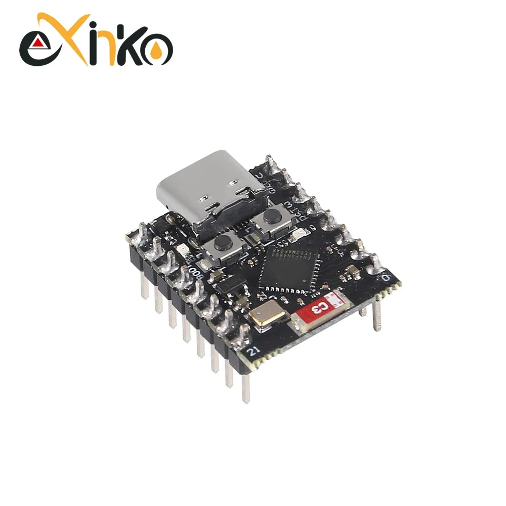 รูปสินค้า ESP32-C3 โมดูลพัฒนา WiFi Bluetooth 4MB Flash สำหรับโปรเจกต์ IoT