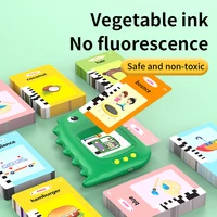 ​​​Talking Early Education Flash Card Machine Toy Kids English Electronic Audio Book Toy Baby Early Education Learn To Speak Toy 1