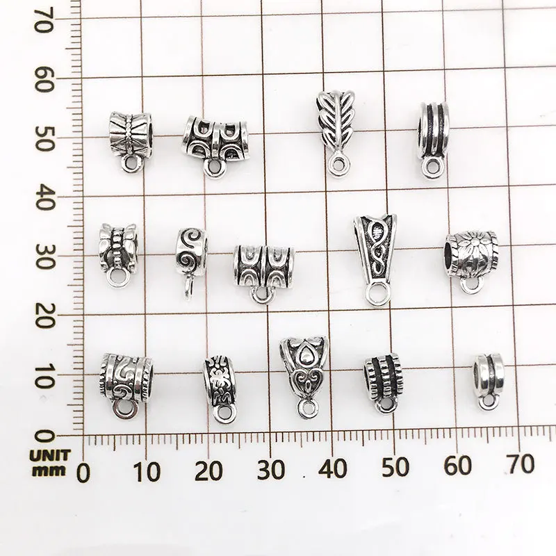50 stücke legierung Tee Ellenbogen hängende Köpfe für Schmuck DIY Zubehör Halskette Armband Anhänger Verbindung Schmuck Schnalle Großhandel – Detail 7