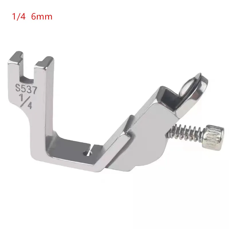 Sewing Machine Elastic Presser Foot Flat S537 3/16 to 1/2 Size 6 