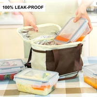 14Pcs-Food Airtight Storage Containers,0.32L*6+0.84L*6+2.2L*2 Lunch Box set BPA Free Microwave safe 2