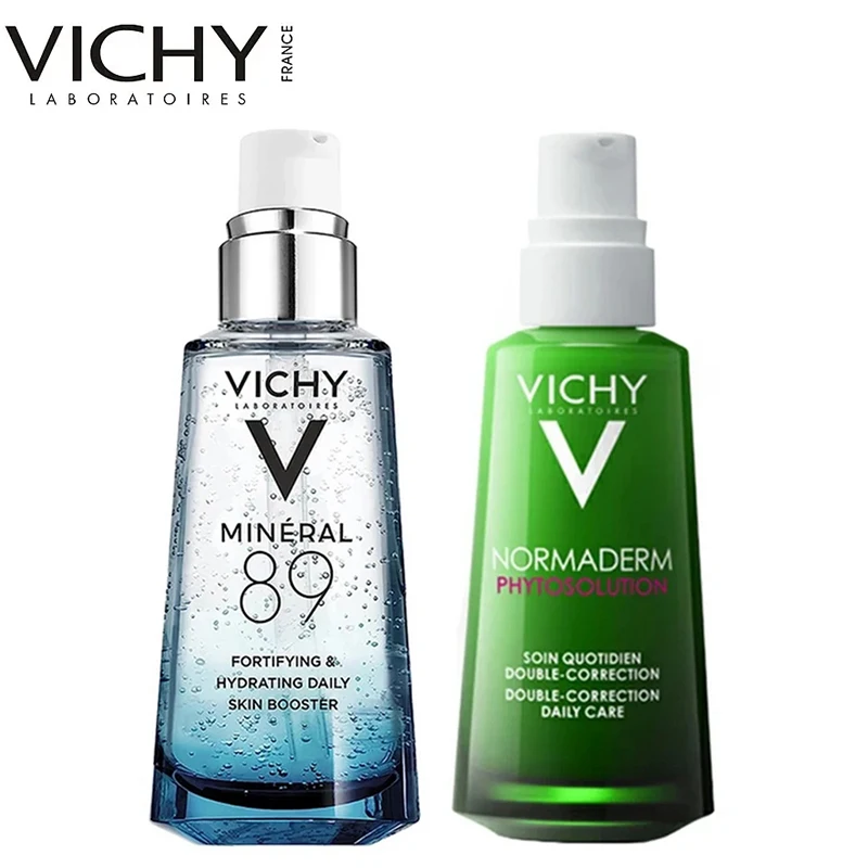 

Vichy Mineral 89 Facial Serum Hyaluronic Acid Repair Sensitive Skin Barrier Moisturizing Serum Original Skin Care Products 50ml