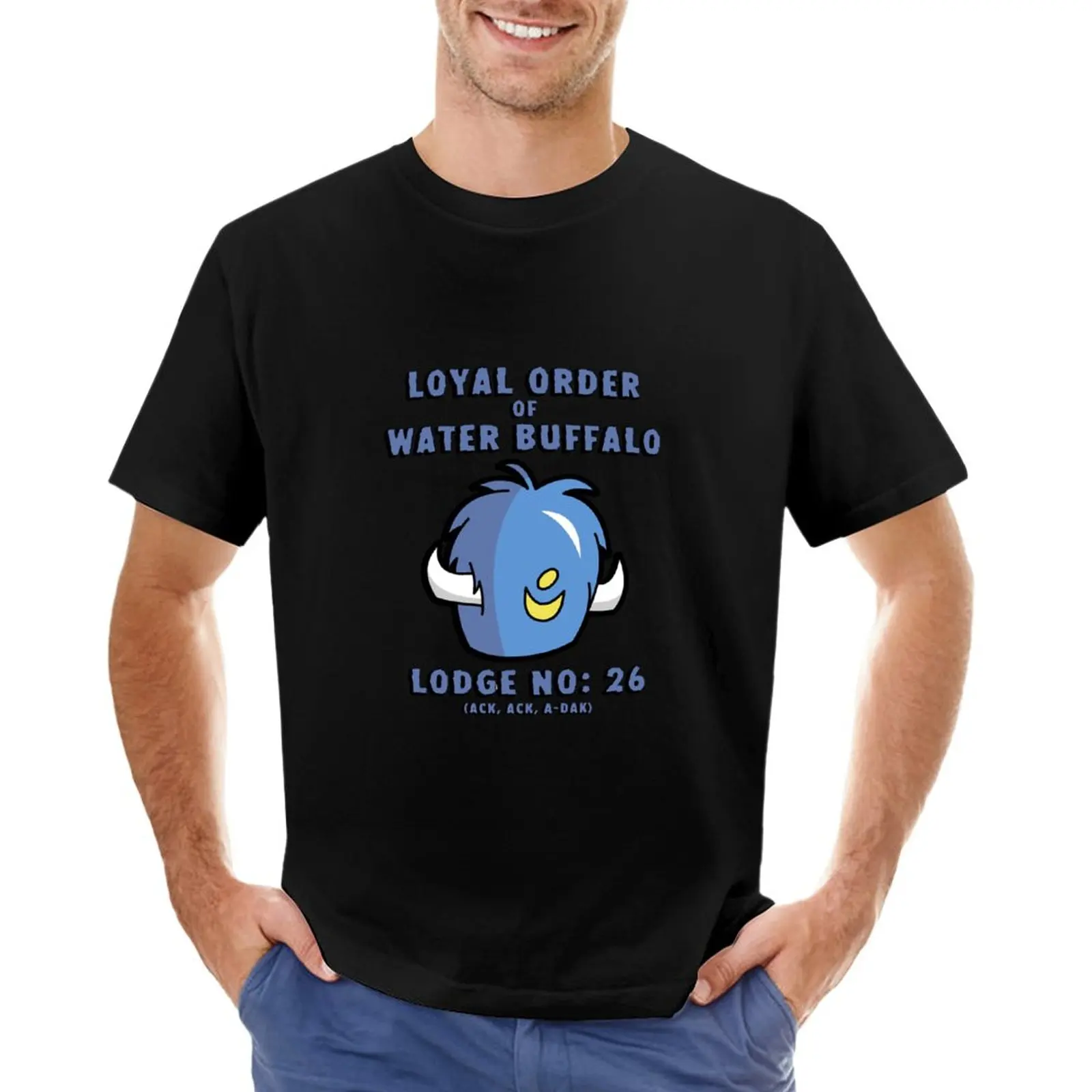 

Loyal Order Of Water Buffalo T-Shirt oversized t shirt Tee shirt t shirts men