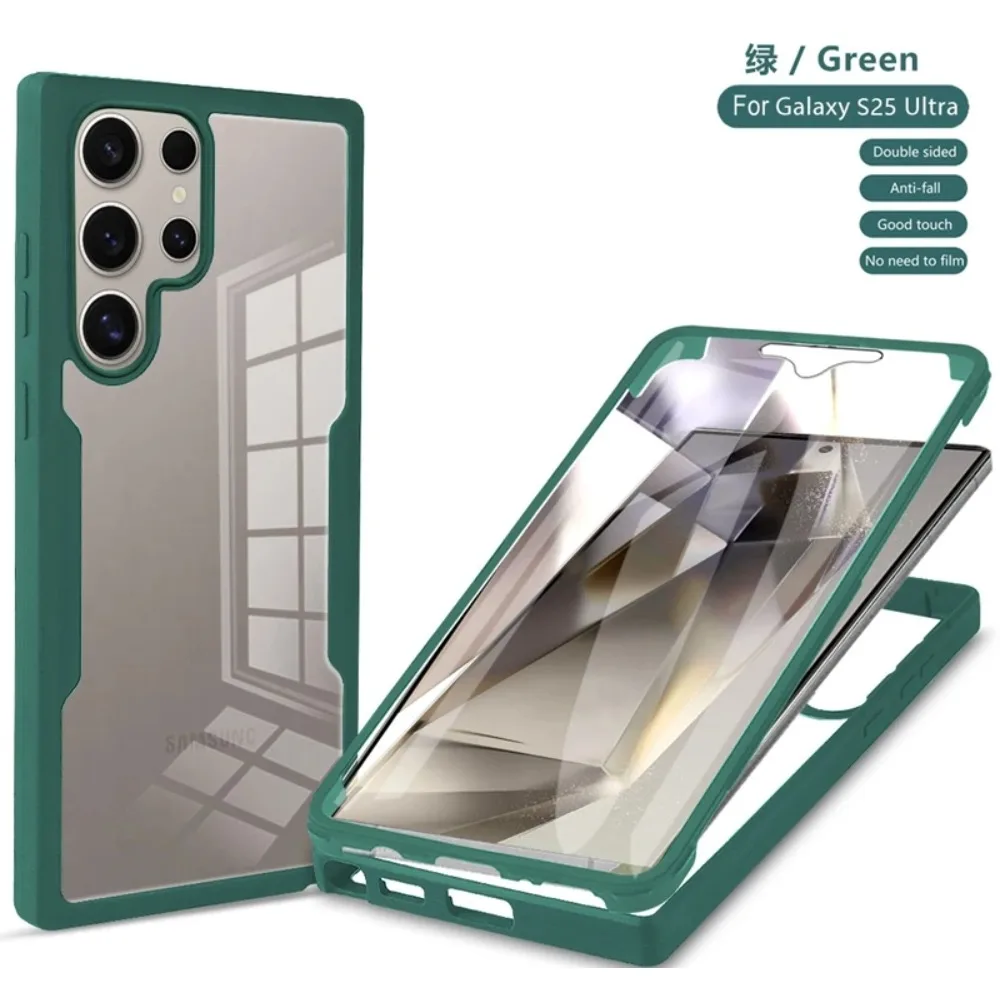 360° Full Body Dual Layers Protective Case with Screen Protector Film