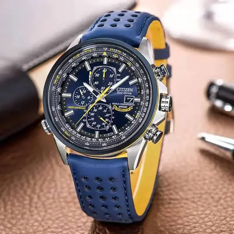 

2024 New Men Watches Luxury Trend Quartz Calendar Waterproof Multi Function Fancy Round Watch Stainless Automatic Watch