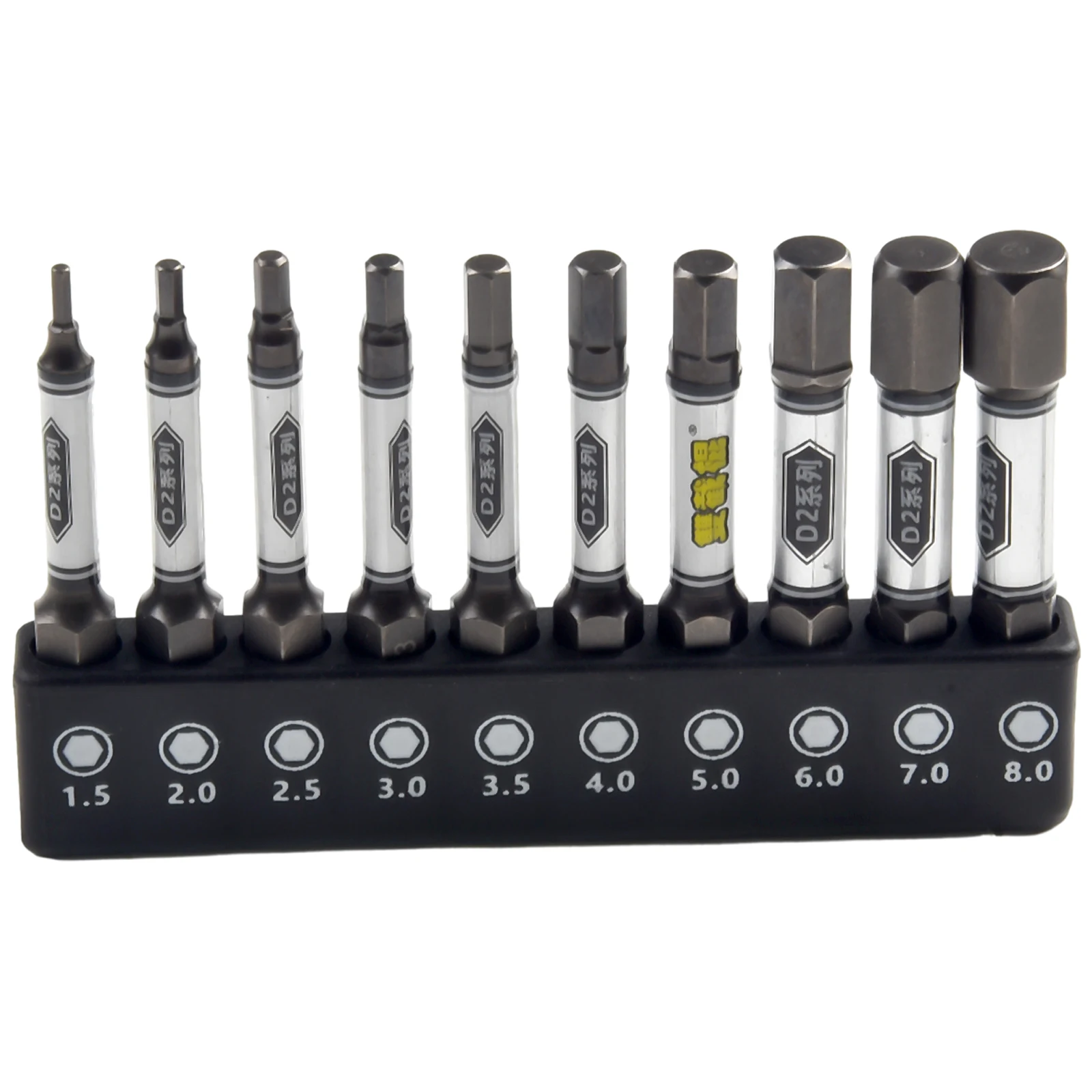 

11Pcs Magnetic Screwdriver Bit Holder Set 1/4'' Hex Shank Cross Hexagonal Torx Bit For Electric Impact Driver Power Tool Parts