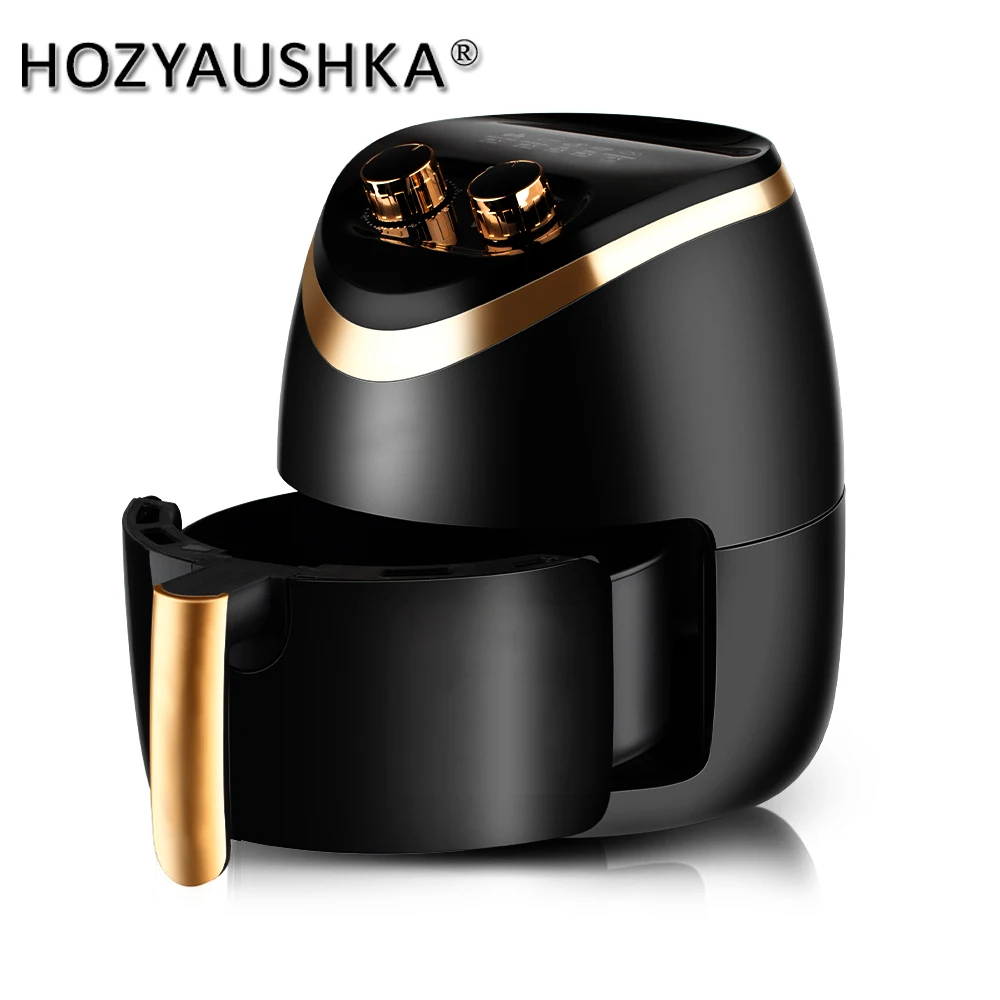Air fryer QM-006, 3000W, 6L large capacity, temperature control, time control, mechanical handle 4
