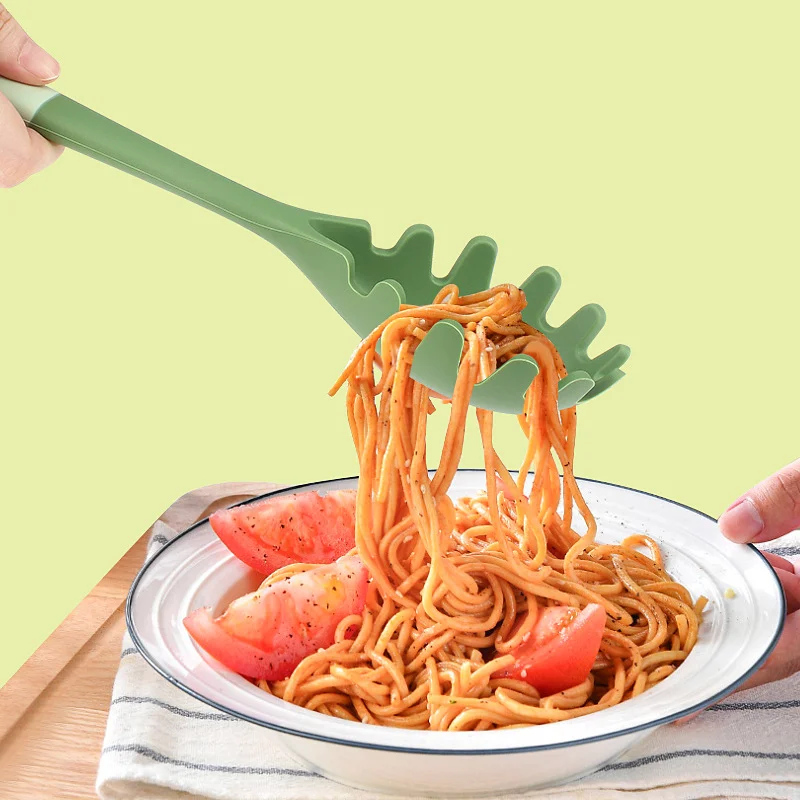 Premium 6-Piece Silicone Kitchen Utensil Collection: Spatula, Ladle, Slotted Turner, Pasta Spoon, Salad & Honey Scrapers