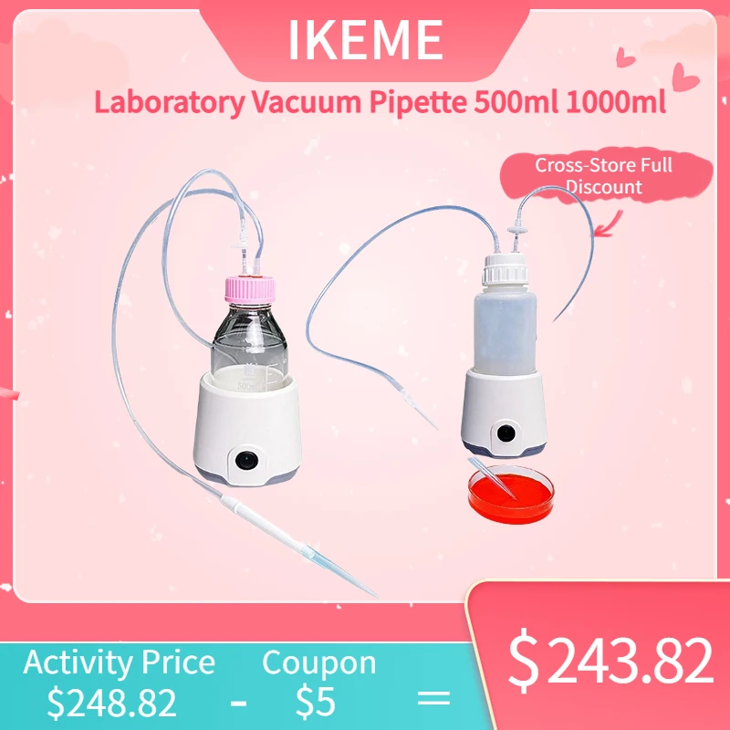 IKEMELaboratoryVacuumPipette500ml1000mlVolumeBottleLiquid