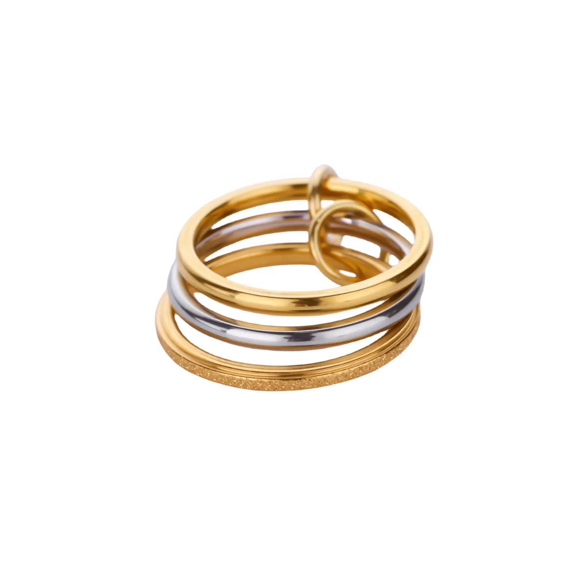 Multiple Layers Strand Loop Indext Finger Rings for Women