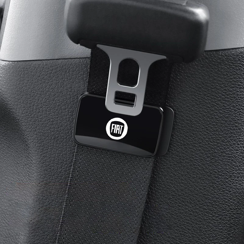 Magnetic Car Interior Supplies Seat Belt Holder Stabilizer For Fiat Abarth 500 595 124 Spider Ducato Panda Tipo Bravo Accessorie