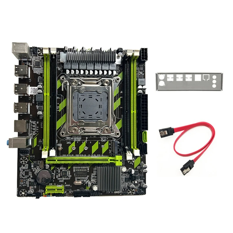 

Материнская плата X79G + кабель SATA + рамка LGA2011 4XDDR3 RECC слот M.2 NVME PCI-E X16 6XUSB2.0 SATA3.0 материнская плата для серверов