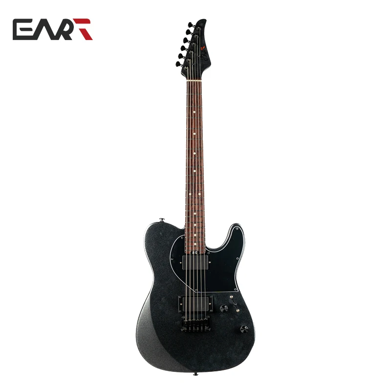 

EART Electric Metal Rock Guitar TL-281 India Rosewood Fingerboard 22F Active Humbucker Set Pickups Bass Guitar