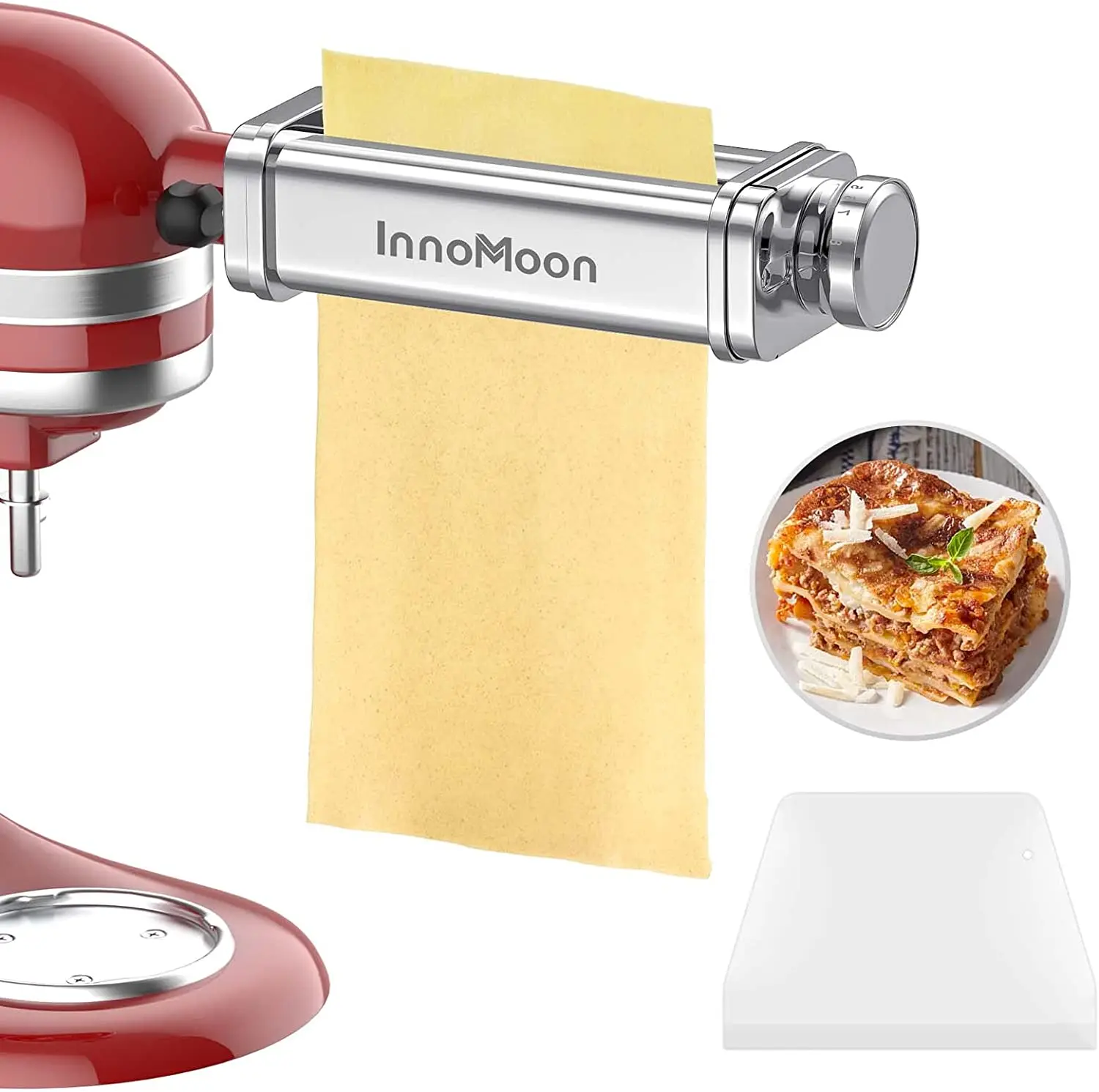 Maker Attachment for All Mixers, Noodle Ravioli Maker Kitchen Aid Mixer  Accessories 3 In 1 Including Dough Roller Spaghetti Cut - AliExpress