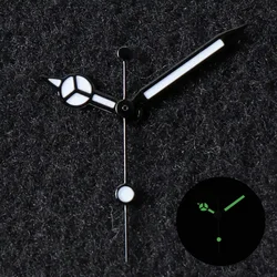 Green Lume Vintage Silver Gold Watch Hands (A19 Black Green)